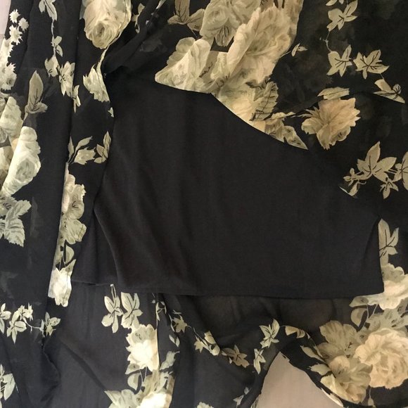 Vintage Ethereal, Asymmetrical Woodland Fairy Maxi Dress -Connected Apparel - Picture 5 of 8